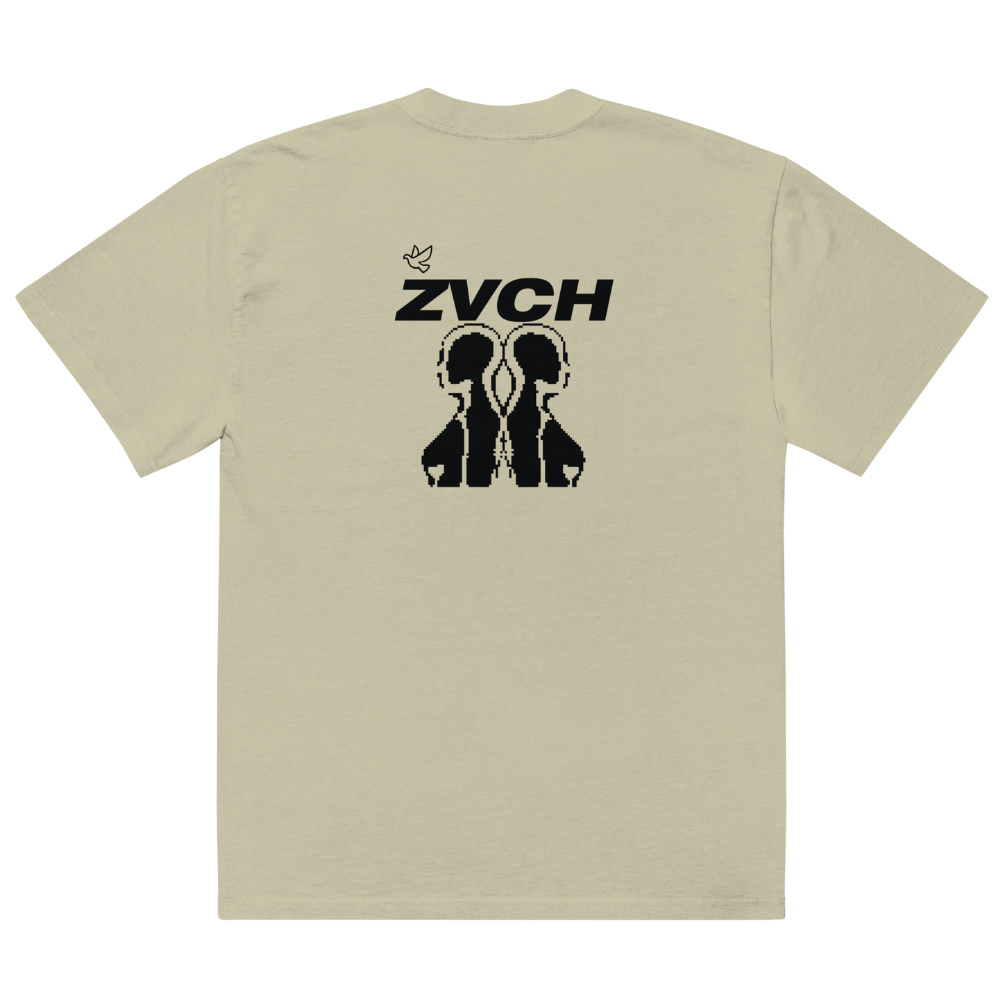 Zvch Likehurr Oversized Faded T-Shirt